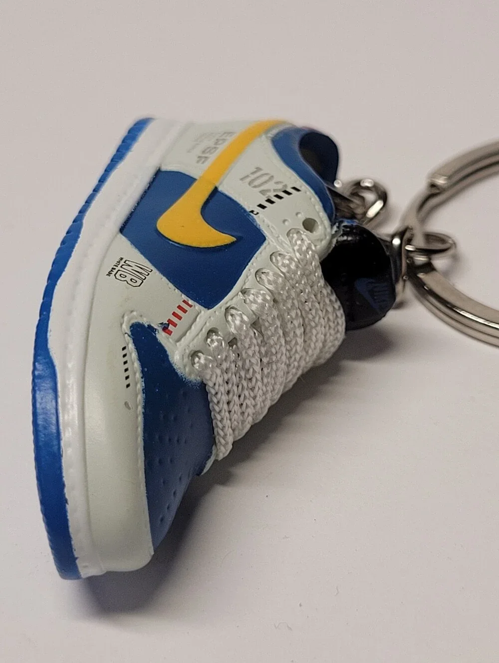 Mini 3D Retro Basketball Shoe Keychain Multi-Color Sneaker Charm